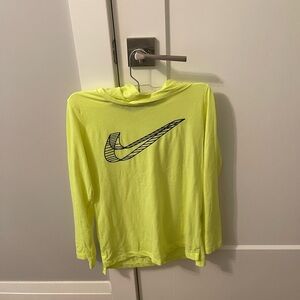 Nike dry fit hooded tshirt